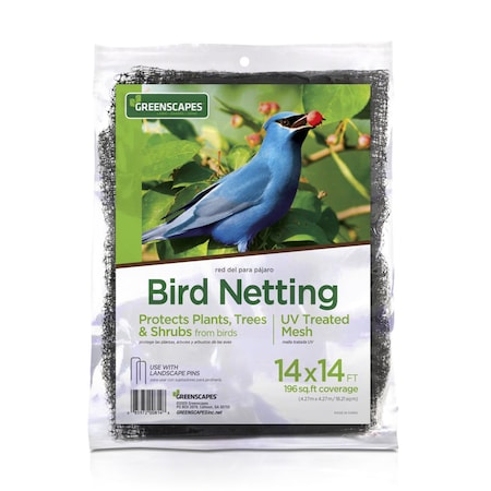 14 Ft. L X 14 Ft. W Bird Netting